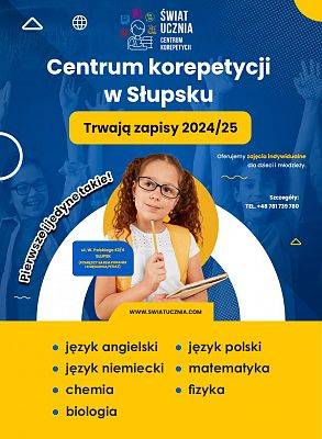 Od września 2024 Centrum Korepetycji Świat Ucznia jest również w Słupsku